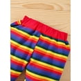 thumbnail image 2 of Dooleck Daddys Girl Baby Clothes Infant Outfit Rainbow Bodysuit Halen Pant Sleepwear, 2 of 6