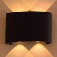 thumbnail image 4 of 2W 4W 6W 8W 10W Apliques de pared para exteriores Lámpara IP65 Luz impermeable para porche arriba y abajo, 4 of 7