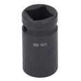 thumbnail image 1 of Female Square Hole Socket, 1/2 Inch Drive Pipe Plug Socekt Black Phosphate Treatment  for Repair Shops, 1 of 7