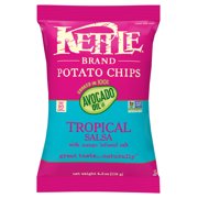 Kettle Brand Potato Chips Cooked in Avocado Oil, Tropical Salsa with Mango Ketlte Chips, 4.2 oz