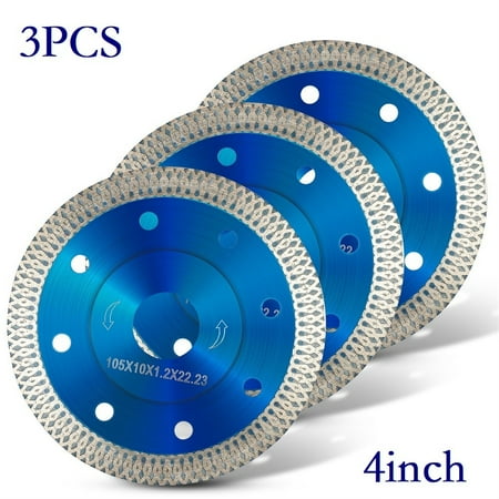 

Suyin Porcelain Tile Turbo Thin Diamond Dry Cutting Blade/Disc Grinder Wheel 4/4.5Inch
