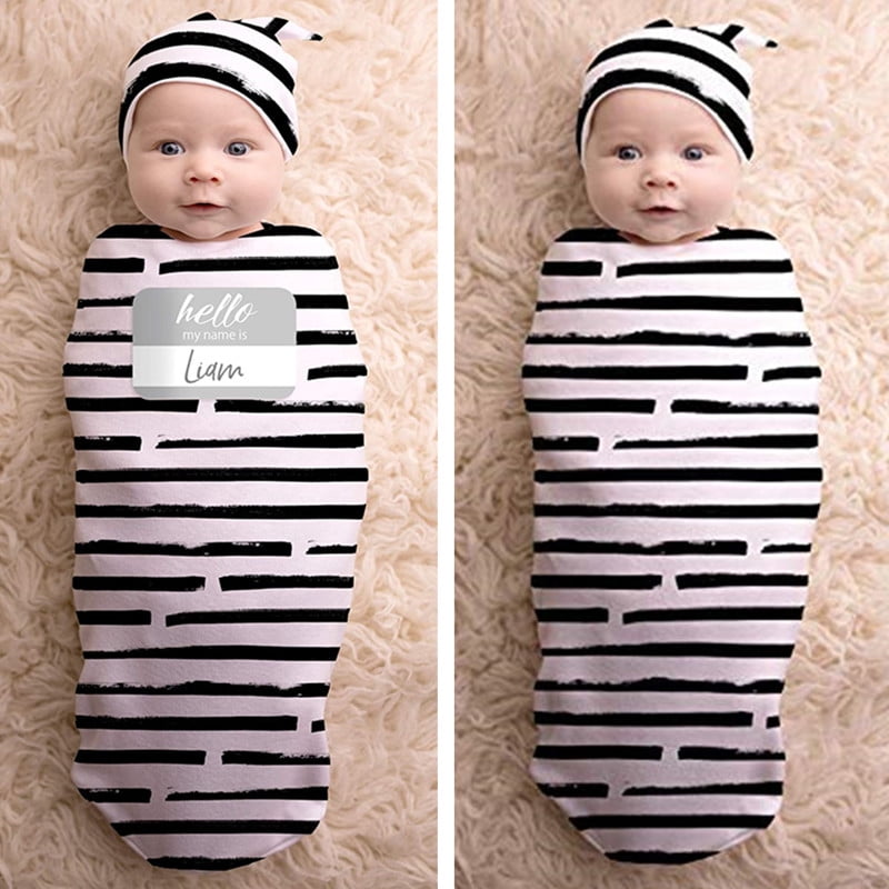 Newborn blanket and hat set Clearance