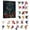 D, variant on Clearance!2026 Advent Calendar 24Pcs 2D Flat Cat Christmas Ornaments Countdown