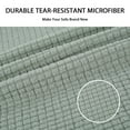 thumbnail image 3 of Sofa Cover Elastic Couch Protector Slipcover 3 Seater Washable Furniture Dust-Proof Cover, 3 of 7