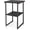 Charcoal Gray, variant on SENYUM Upgrade Outdoor Wicker Bar Table, 36 Inch Counter Height Patio High Top Dining Table, Rattan Bistro Pub Table with Storage Shelf for Deck Poolside Balcony Garden