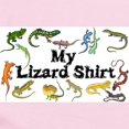 thumbnail image 2 of CafePress - My Lizard Shirt Infant Bodysuit - Baby Light Bodysuit, Size Newborn - 24 Months, 2 of 4