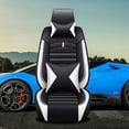 thumbnail image 7 of Aotiyer Full Set Car Seat Covers Universal Car Seat Covers Breathable Leather Automotive Seat Covers for Most Cars, 7 of 7