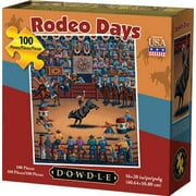 Dowdle Jigsaw Puzzle - Rodeo Days - 100 Piece