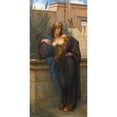 thumbnail image 3 of Reginald Arthur 11x18 Black Modern Framed Museum Art Print Titled - Pharaoh's Daughter (1896), 3 of 5