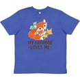 thumbnail image 3 of Inktastic My Grammie Loves Me Fox Gift Youth T-Shirt, 3 of 5