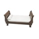 thumbnail image 5 of Accesorio para muebles de casa de muñecas, cama en miniatura a escala 1/12, modelo exquisito artesanal, muebles de madera Vintage, decoración para, 5 of 9