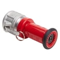 thumbnail image 4 of 2" Camlock Fire Nozzle - Aluminum Coupling & Plastic Nozzle - 100 PSI, 60 GPM - Fog, Stream, Off Positions - 2 Inch Camlock Hose Fitting, 4 of 6