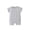 Z96 Grey, variant on Landzoo Girls Romper Solid Color Short Sleeve Crew Neck Onesie Summer Comfortable Girls Jumpsuits Size 6-12 Months Beige
