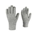 thumbnail image 2 of D-GROEE Men Womens Winter Touchscreen Gloves Cable Knit Double Layers Motorcycle Riding Cycling Gloves, 2 of 8