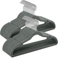thumbnail image 1 of Velvet Hangers Clothes Hangers with Shoulder Notches Pants Bar Ink UCRFB, 1 of 7