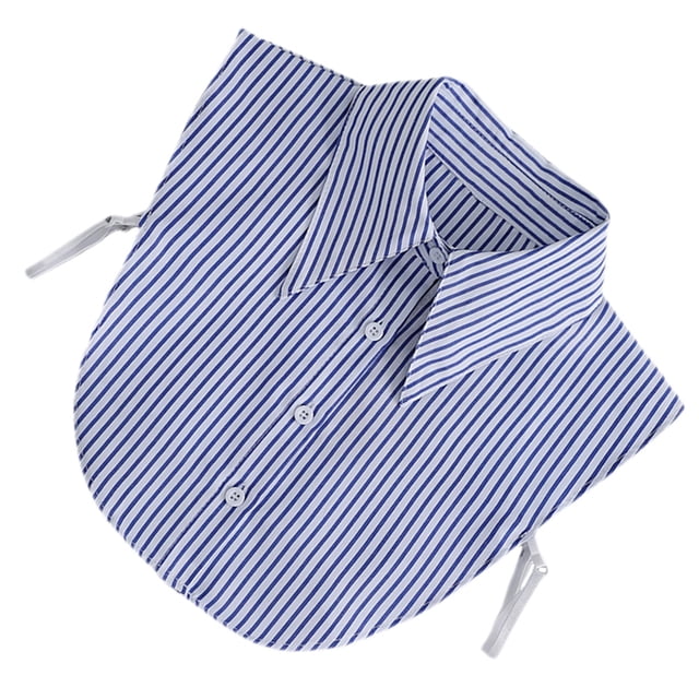 unbranded Cuello Falso De Multicolor Detachable Para De Camisas Y Blusas Con