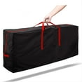 thumbnail image 7 of Christmas Tree Storage Bag Holiday Decor Storage Bag Waterproof, Insect-Proof, Dust-Proof Storage Bag Multi-Functional Storage Bag for Wrapping Paper, Ornaments, Wreaths, Garlands(Balck M), 7 of 7