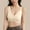 B_ Beige, variant on SMihono Front Closure Seamless Wireless Bra for Women Comfortable No Underwire Scalloped Full Coverage Everyday Bras Black L