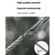 thumbnail image 5 of Matsuzay 2 pack/lote cerradura para niños duradera cerradura de cajón compatibilidad Universal construcción robusta Cerraduras de hardware Cuadrado negro, 5 of 6