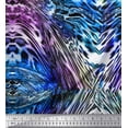 thumbnail image 1 of Soimoi Rayon Fabric Leopard & Snake Animal Skin Fabric Prints by Yard 42 Inch Wide, 1 of 3