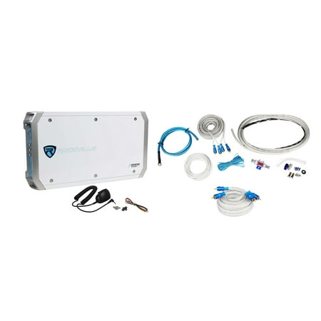 Rockville Rxm F4 2400 Watt Marine 4 Channel Amplifierpa Microphoneamp Rockville Rxm F4 2400 Watt Marine 4 Channel Amplifierpa Microphoneamp