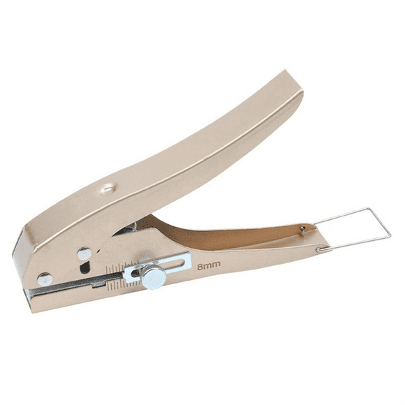 All-Iron PVC Card Edge Banding Punching Pliers Punching 8mm Flat Ecological Screw Eye Cover-Up Pliers