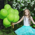 thumbnail image 6 of Lime Green Balloons 129pcs Light Green Balloons 18 12 10 5 Inch Fruit Green Latex Party Balloons for Birthday Dinosaur Jungle Baby Shower Decoration, 6 of 14