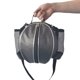 thumbnail image 4 of M Buder Bolsa de Baloncesto y Voleibol Tamaño 7 Premium, Macuto Deportivo con Correa Ajustable de Hombro, Capacidad 9L, Medidas 33.00 cm / 13.0 inches, Impermeable, Gris Espacial, 4 of 5
