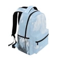 thumbnail image 2 of Fluffy Clouds Stylish Large Backpack 15L Self-Standing Durable Twill for School, Office and Travel Use, 2 of 9