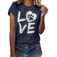 thumbnail image 1 of Puntoco Camiseta unisex Patrón estampado Casual Moda Color sólido Camisetas de manga corta Puntoco Puntoco-2522, 1 of 8