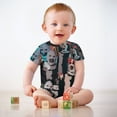 thumbnail image 3 of Terrifier Baby Bodysuit Soft & Breathable Infant Romper Unisex Short Sleeve Jumpsuit Ideal for 3 to 24 Months, 3 of 8