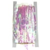 Metallic Foil Fringed Curtain, 96-Inch, Iridescent