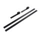 thumbnail image 5 of Kit de herrajes para puertas corredizas riel para puerta de granero de estilo americano acero al carbono para el hogar ANGGREK Otros, 5 of 8