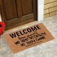 thumbnail image 4 of IF YOU HEAR ME YELLING JUST KNOW I SAID IT NICELY 26 TIMES THE MOM Carpet Door Mat Non Entrance Door Entry Mat Absorbent Bathroom Fun Floor Mat 1PC B2-HOME746, 4 of 6