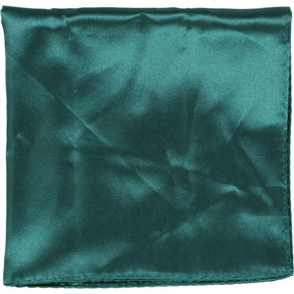 Tags Weekly Mens Solid Pocket Square, Green, One Size
