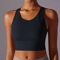 thumbnail image 3 of Jalioing Women's Athletic Tank Tops Sleeveless Stretchy Workout Crop Tops Running Sport Racerback Basic Tops, 3 of 7