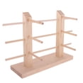 thumbnail image 3 of Jumpingount Estante para gafas de sol, soporte de exhibición de madera, soporte de escritorio para exhibición en el hogar, estante para gafas, estantes de Ropa, zapatos y accesorios Miscelánea Jumpingount AP015963-01, 3 of 6