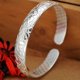 thumbnail image 5 of Joyería de mujer pulsera de plata de ley 999 pulseras de cadena de brazalete de moda, 5 of 5