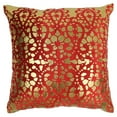 thumbnail image 1 of Blazing Needles Paisley Scaled Velvet Throw Pillow, 1 of 8