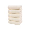 thumbnail image 2 of Fwttom 5Pcs Plain Satin File Face Towel Adult Thickened Face Towel Towel, 2 of 6