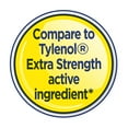 thumbnail image 4 of Equate Extra Strength Pain Reliever Acetaminophen Caplets, 500mg, Pain Reliever/Fever Reducer, 40 Count, Compare to Tylenol® Extra Strength Active Ingredient, 4 of 8