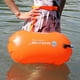 thumbnail image 3 of Boya de natación inflable shamjiam con cinturón en natación naranja, 3 of 9