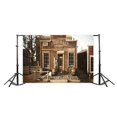 thumbnail image 3 of BSDHOME 7x5ft Photography Backdrop Western Style General Store Retro Wooden House Post Office Photo Background Backdrops, 3 of 4
