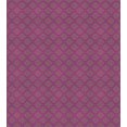 thumbnail image 3 of Purple Hippie Duvet Cover Set, Pattern of Traditional Eastern Motifs Inspired by the Paisley Design, Decorative 3 Piece Bedding Set with 2 Pillow Shams, Queen Size, Purple Multicolor, by Ambesonne, 3 of 3