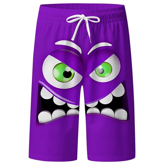 CHENge Men Plus Size Beach Shorts 4x Casual Floral Swim Trunks Quick-Dry Beach Swimming Shorts with Pockets Anti-Chafe Beach Shorts Bathing Suits