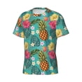 thumbnail image 3 of Rocae Pineapple for Men's Moisture-Wicking Crew Tee - T-Shirt for Sports, Outdoor Activities, and Casual WearMedium, 3 of 9