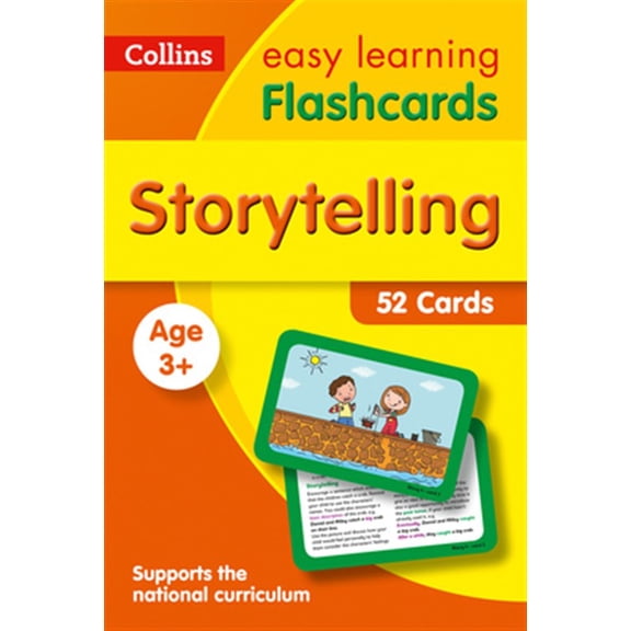 Pre-Owned Collins Easy Learning Preschool: Collins Easy Learning Preschool  Storytelling Flashcards (Postcard book or pack)