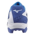 thumbnail image 3 of Mizuno 9-Spike Advanced Youth Franchise 8 Molded Baseball Cleat - Mid - Royal/White - Size 4.5, 3 of 4