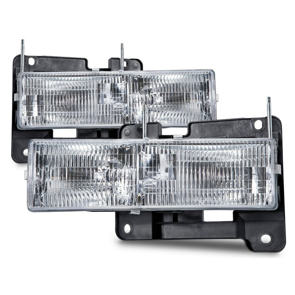 RV Motorhome Headlights Compatible with Fleetwood Discovery 19992002