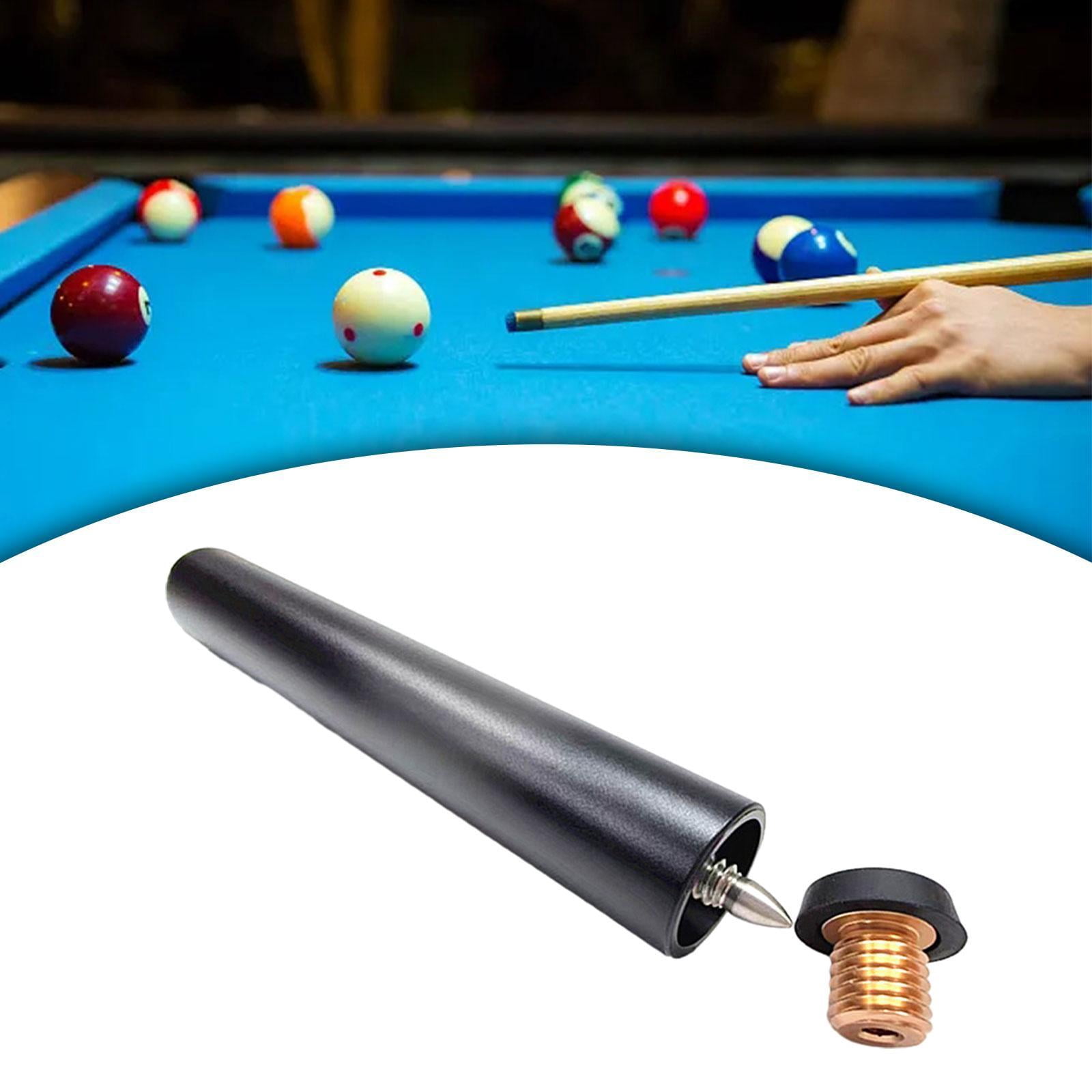 harayaa Pool Cue Extender Billiards Cue Extension Aluminum Alloy Compact Convenient 7.87 Style D